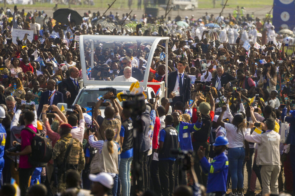 Papa Francesco Finalmente A Kinshasa Citt Nuova Citt Nuova