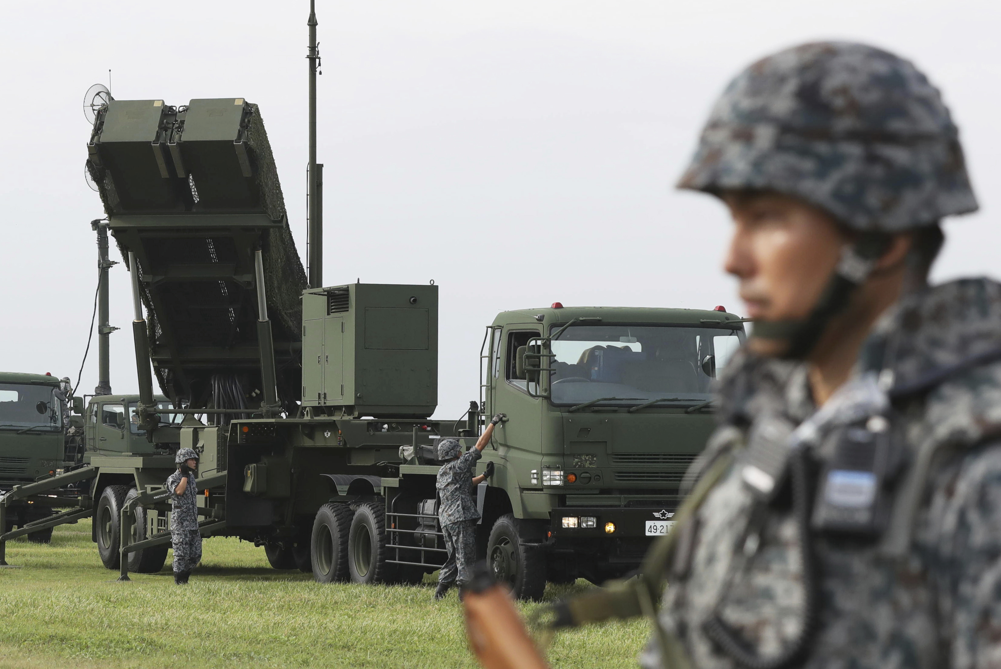 Batterie di missili Patriot in Giappone