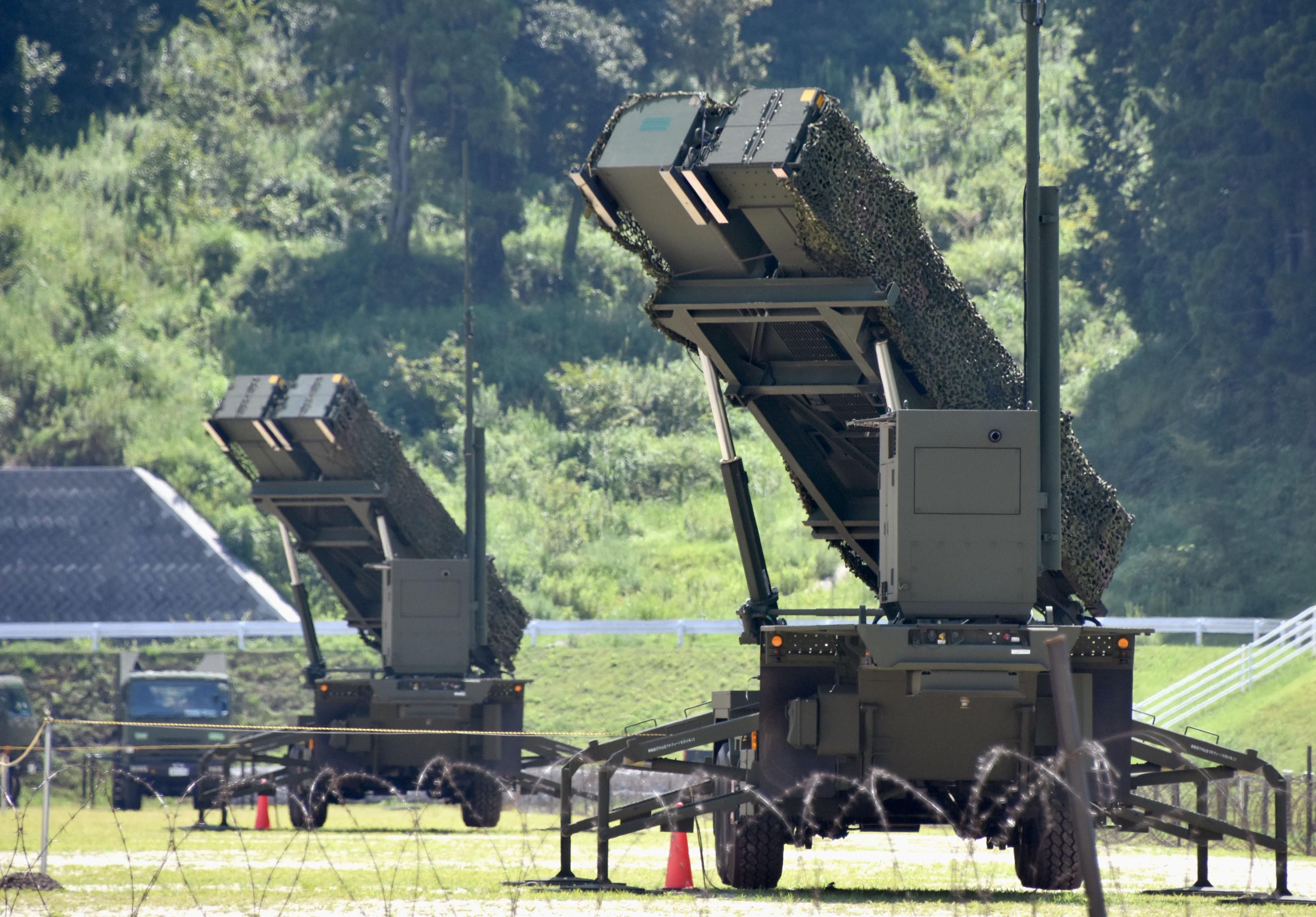 Batterie di missili Patriot in Giappone