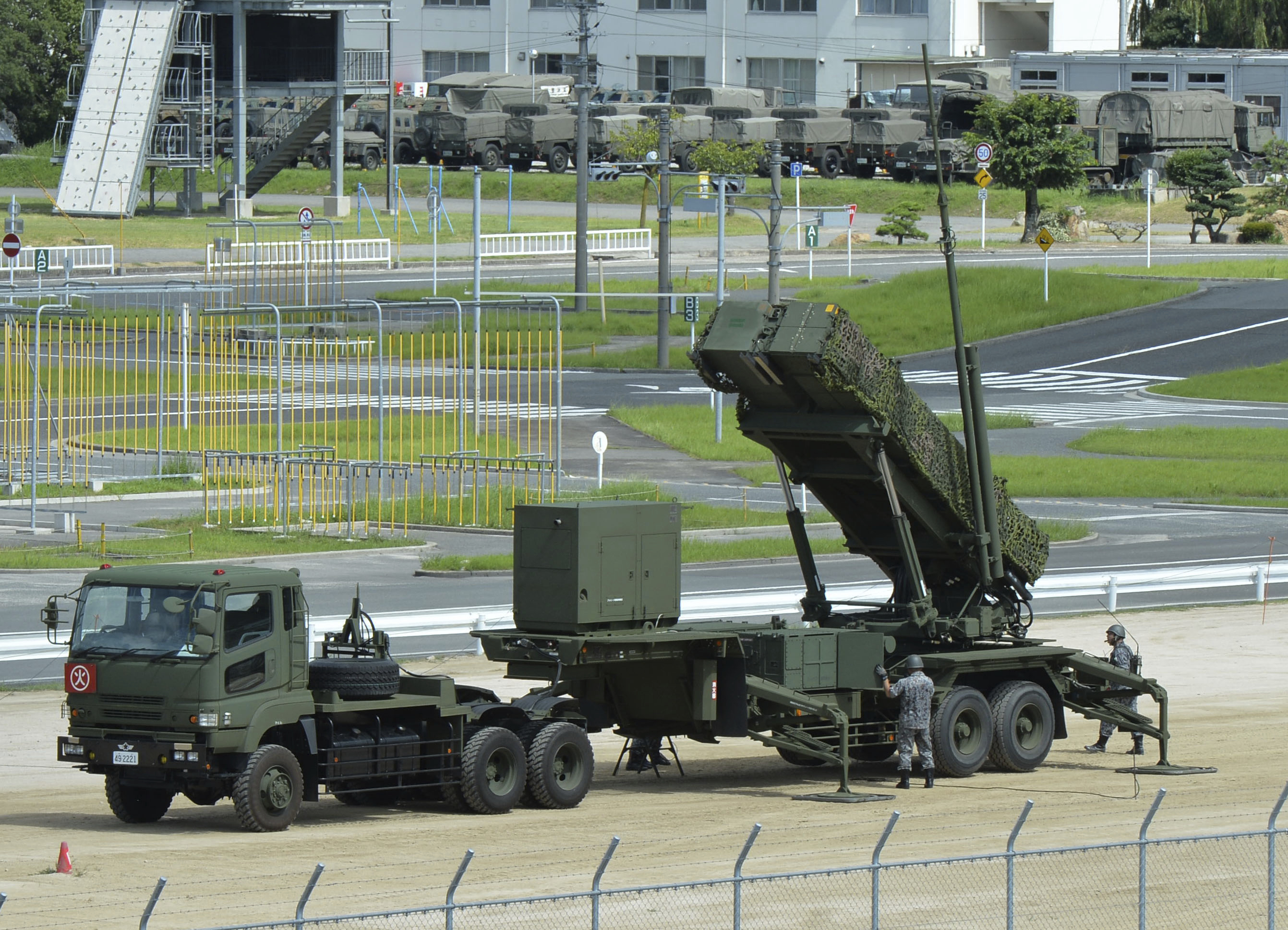 Batterie di missili Patriot in Giappone