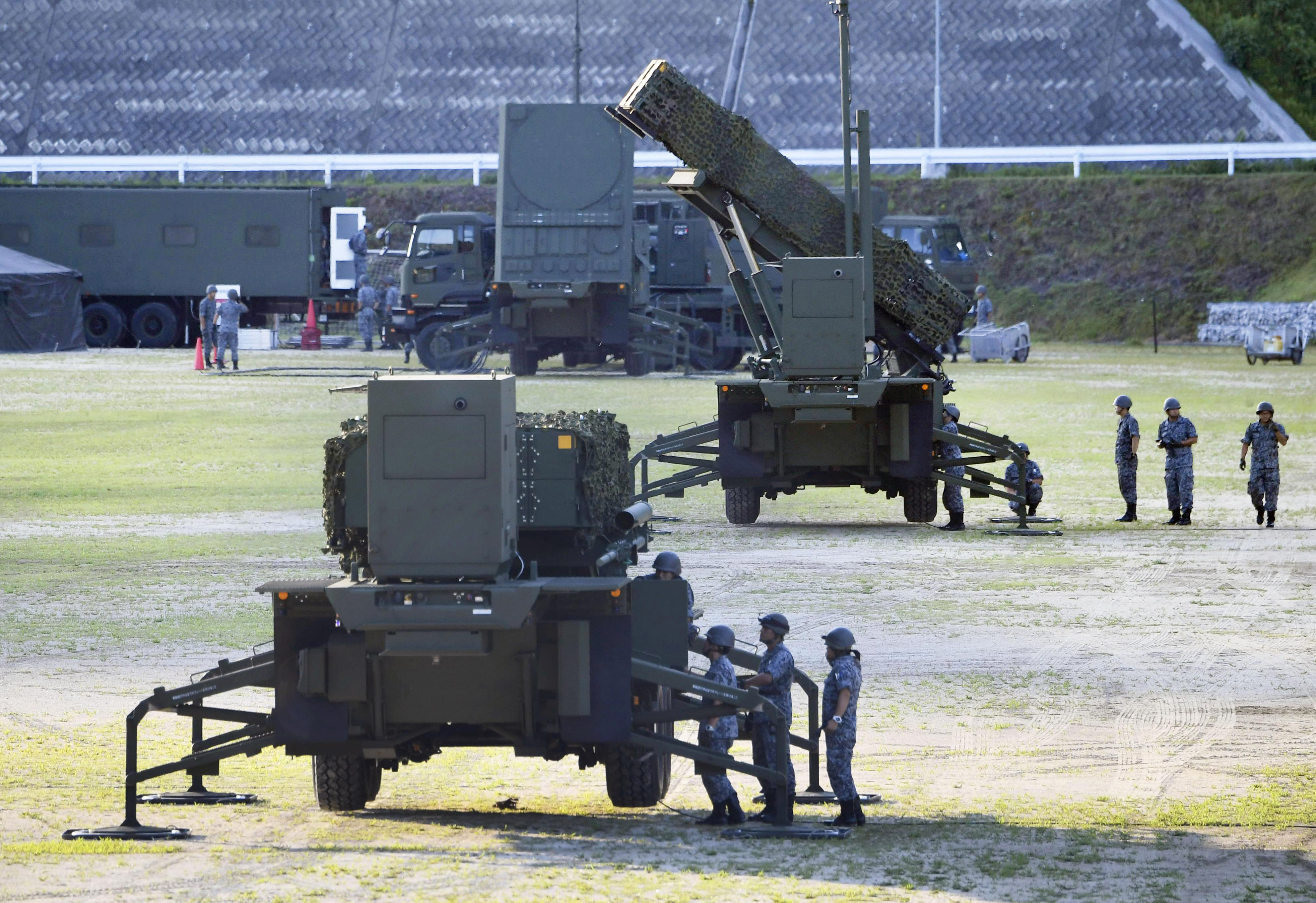 Batterie di missili Patriot in Giappone