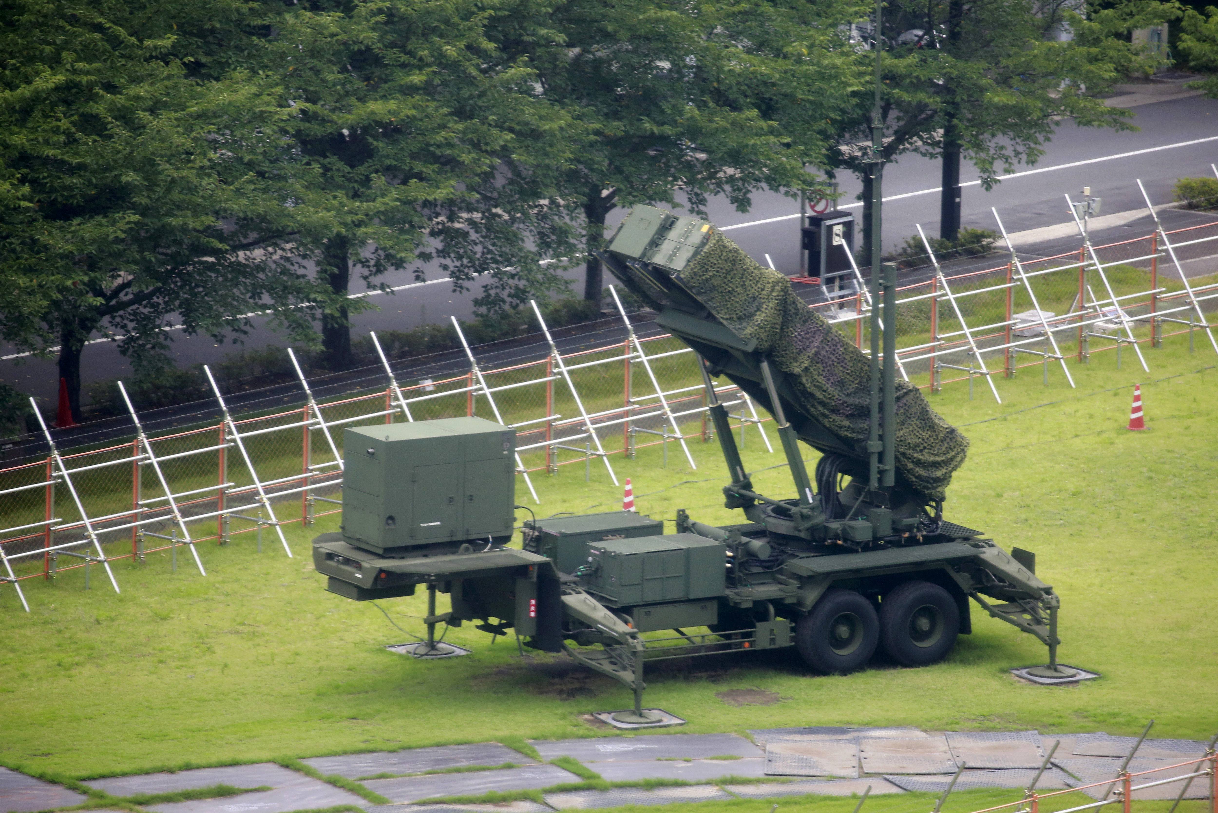 Batterie di missili Patriot in Giappone