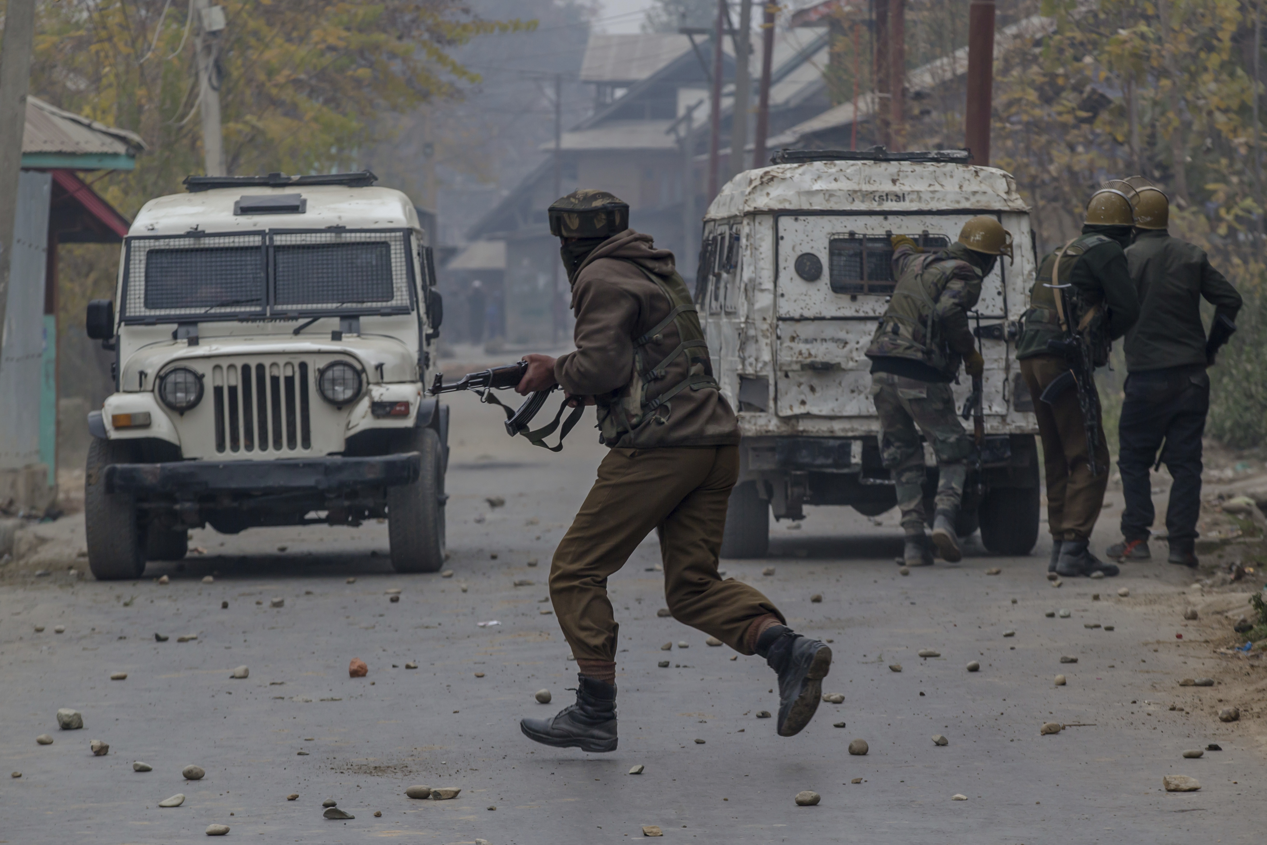 Guerriglia in Kashmir 