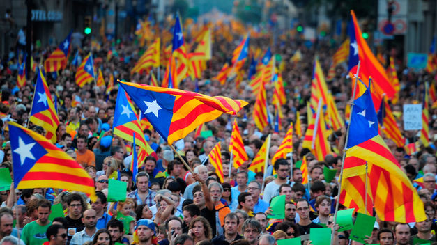 Catalogna manifestazione