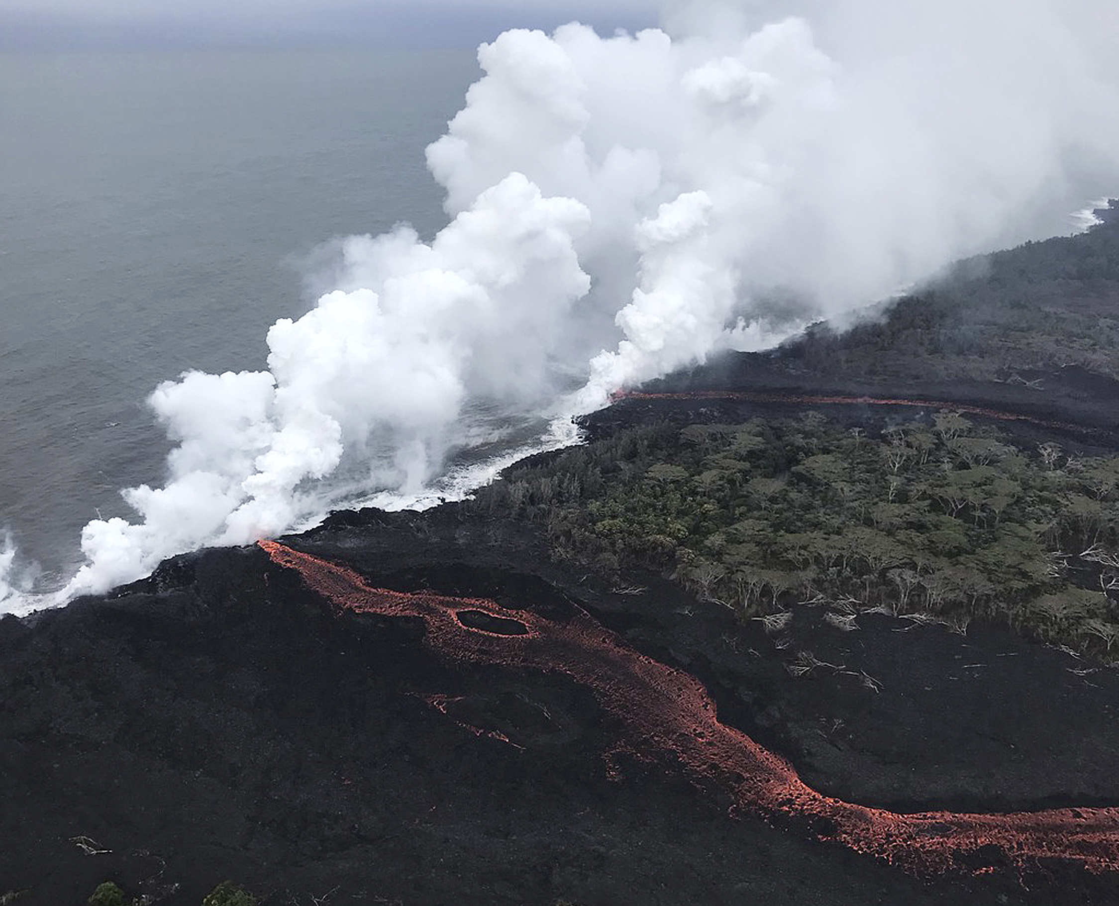 Eruzione vulcano Kilauea (Hawaii)