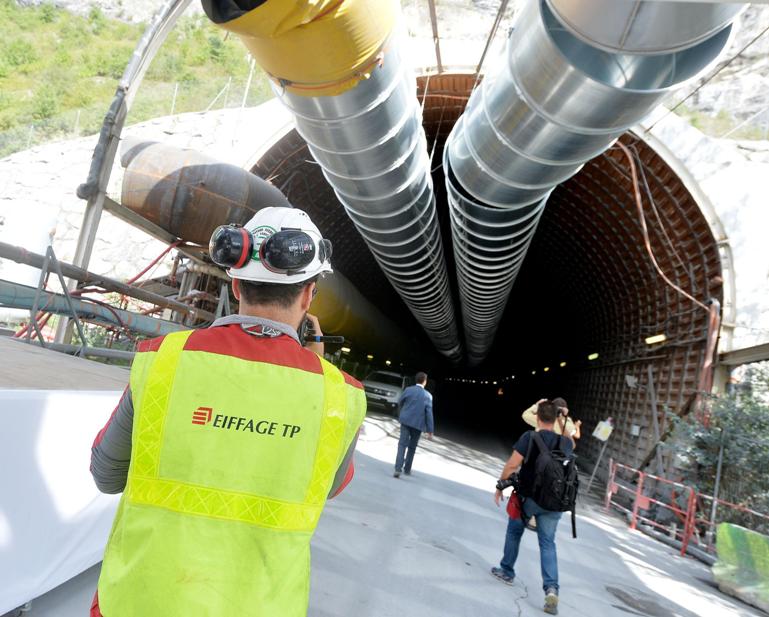 Il cantiere della TAV Torino-Lione