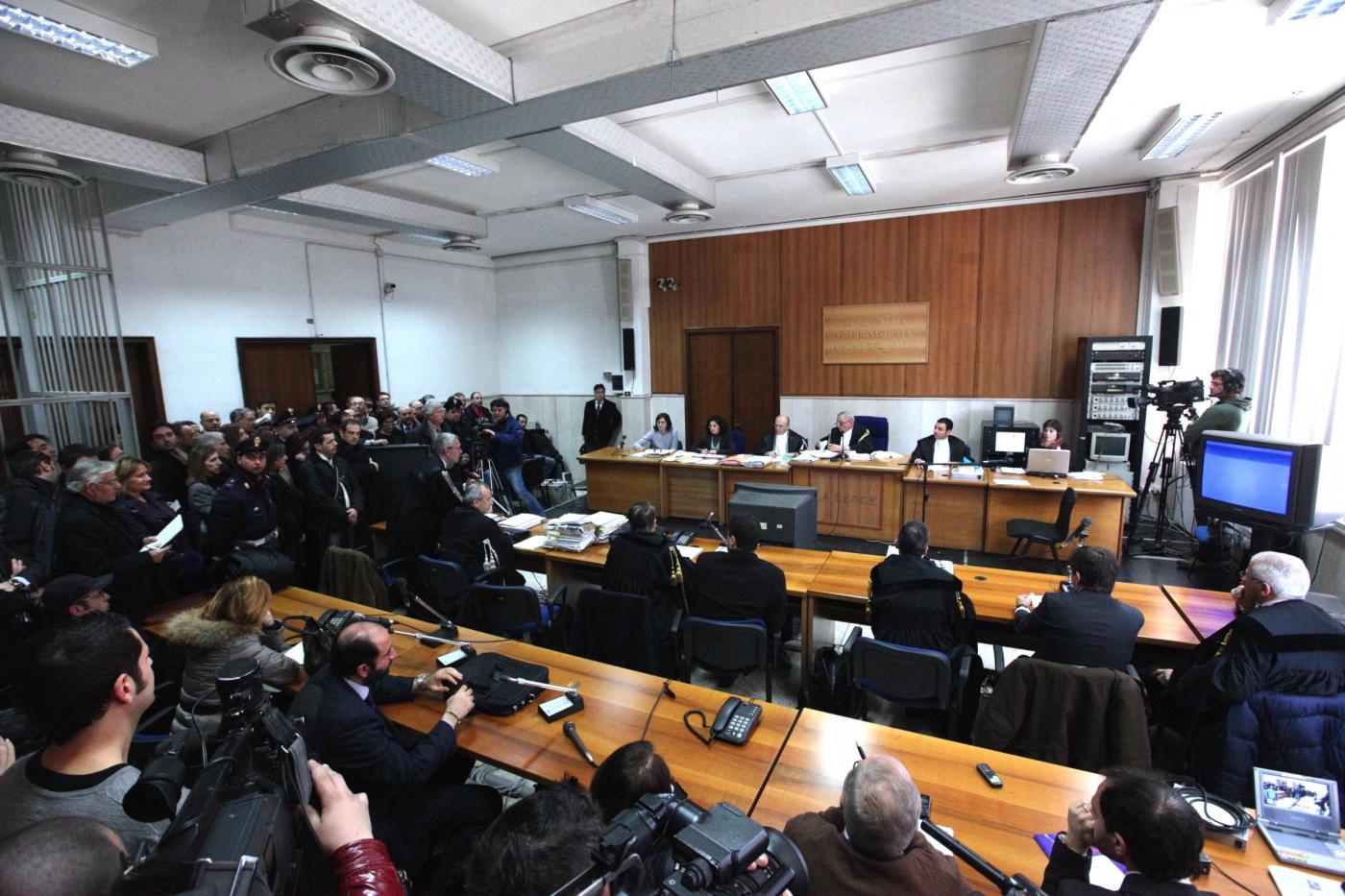 aula del tribunale di Milano