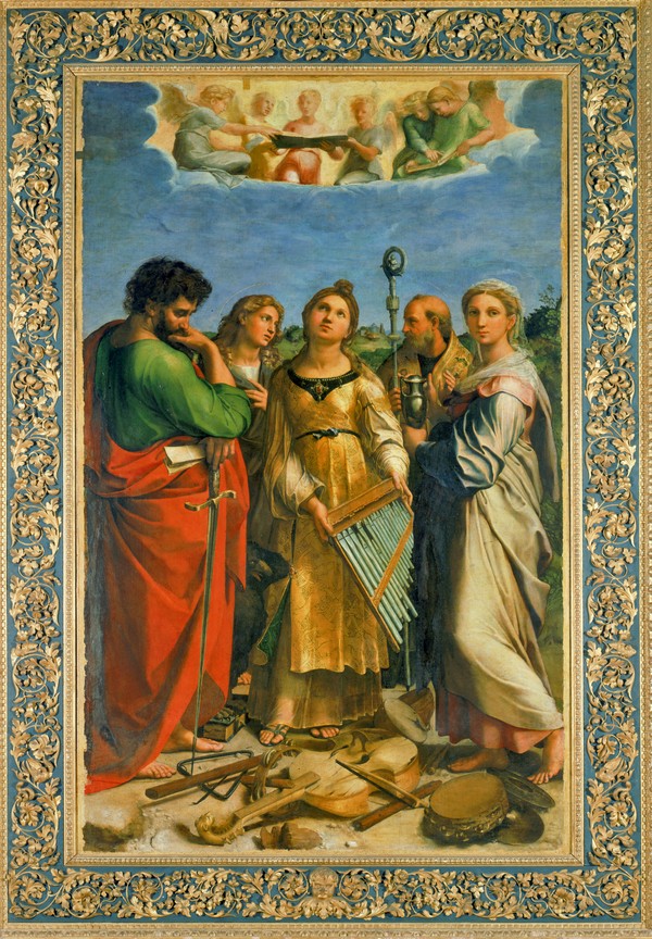 Raffaello. L'Estasi di Santa Cecilia. Bologna