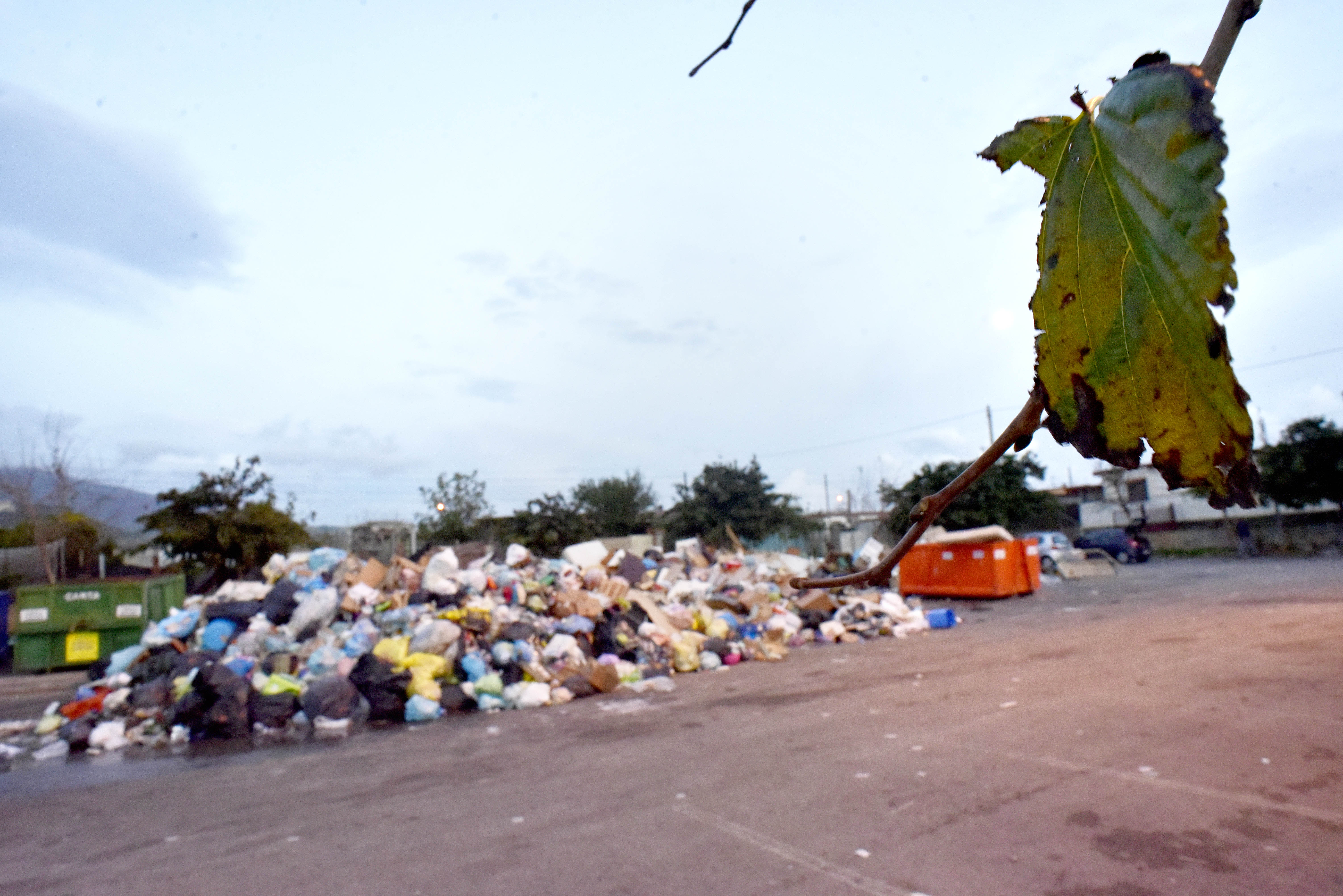 Foto LaPresse - Alessandro Pone
20 novembre, Napoli (Italia)
Cronaca
Reportage nella Terra dei Fuochi. In crisi la raccolta differenziata dei rifiuti a Torre del Greco. In foto cumuli di spazzatura in strada e nelle piazzolle ecologiche.

Photo Lapresse Alessandro Pone
20 november, Napoli
Reportage in the Land of Fires. The collection of waste at Torre del Greco is in crisis. In photos heaps of trash in the street and in the ecological squares.