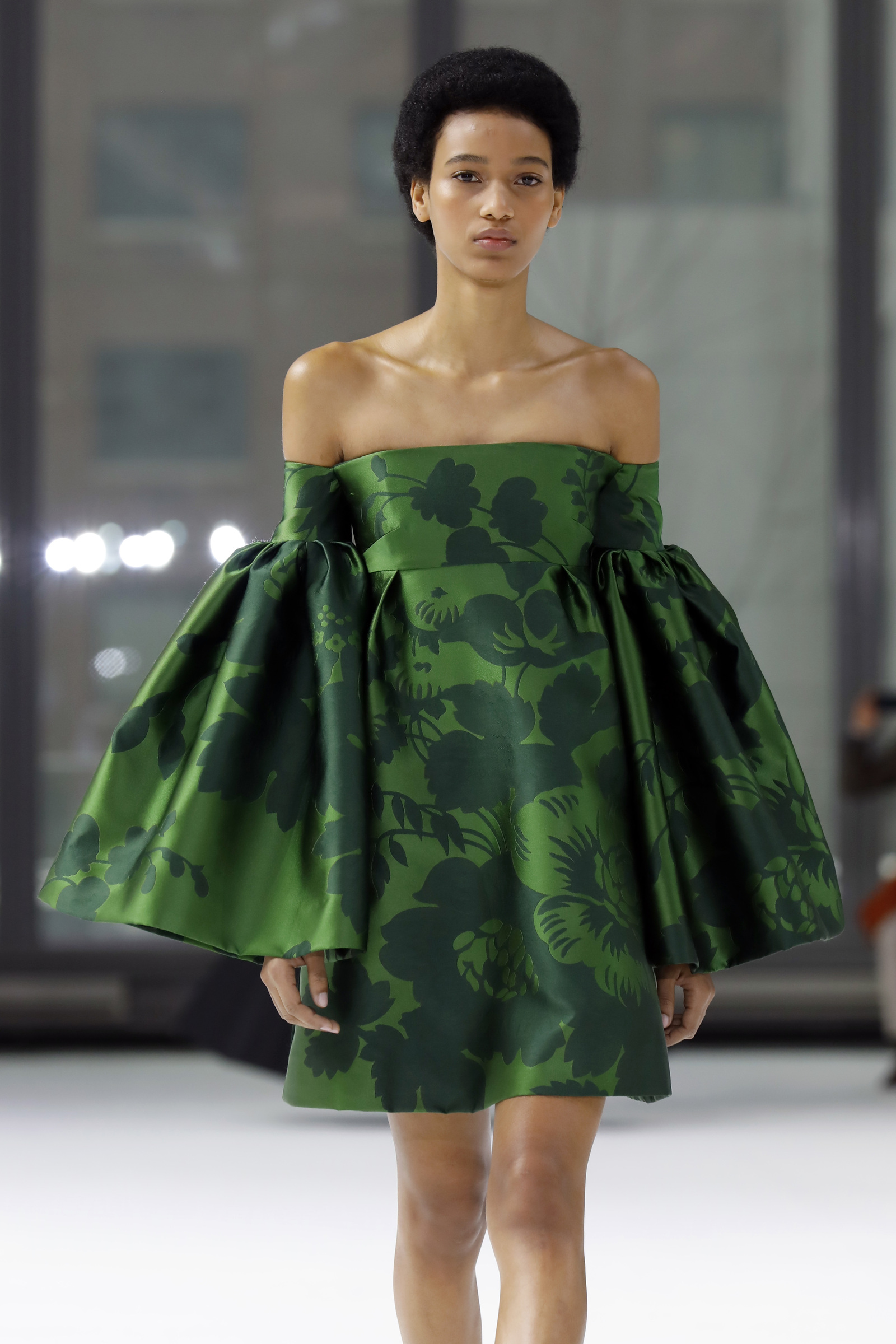 New York Fashion Week 2020, sfilata Carolina Herrera (AP Photo/Richard Drew)