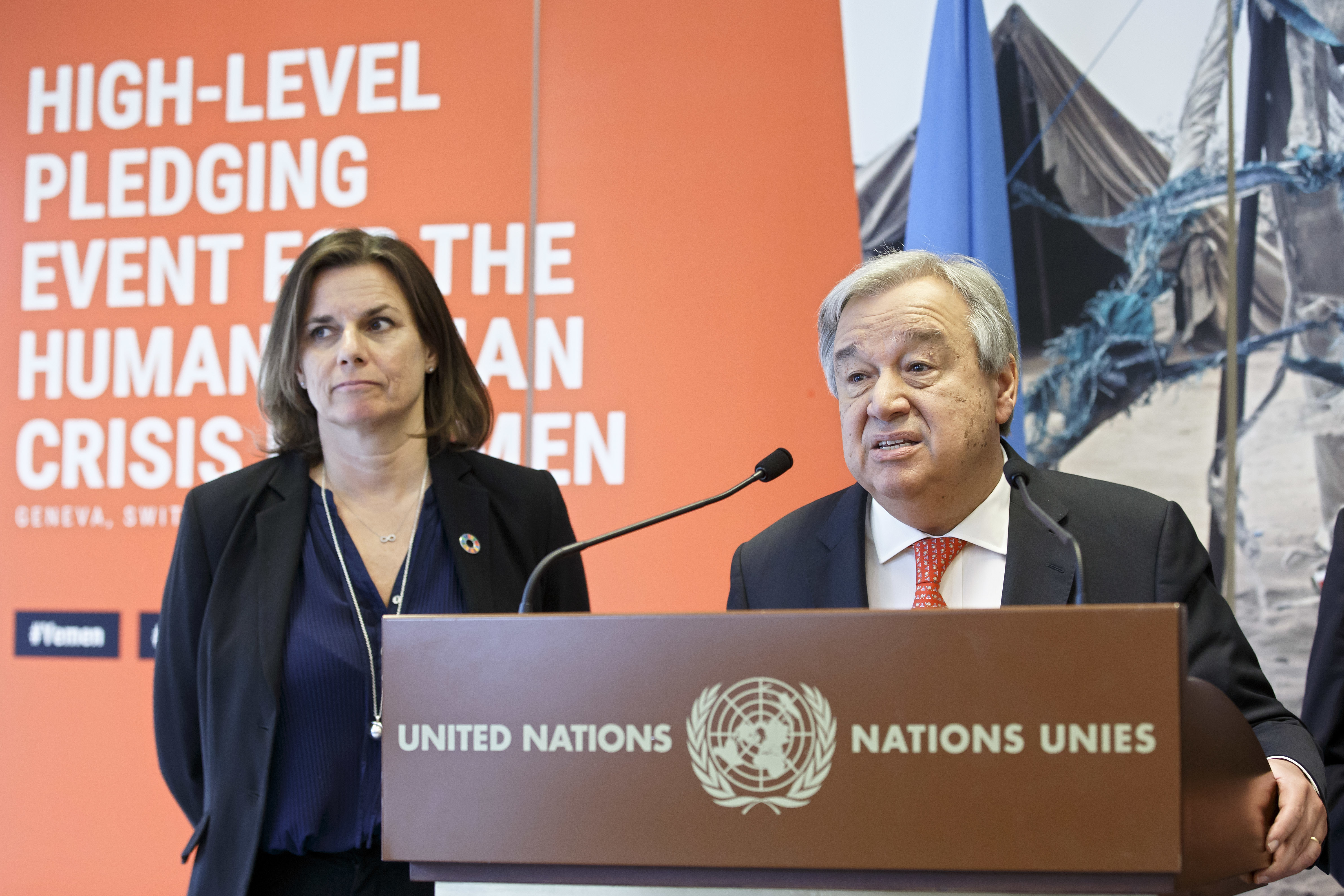 U.N. Secretary-General Antonio Guterres,Salvatore Di Nolfi/Keystone via AP