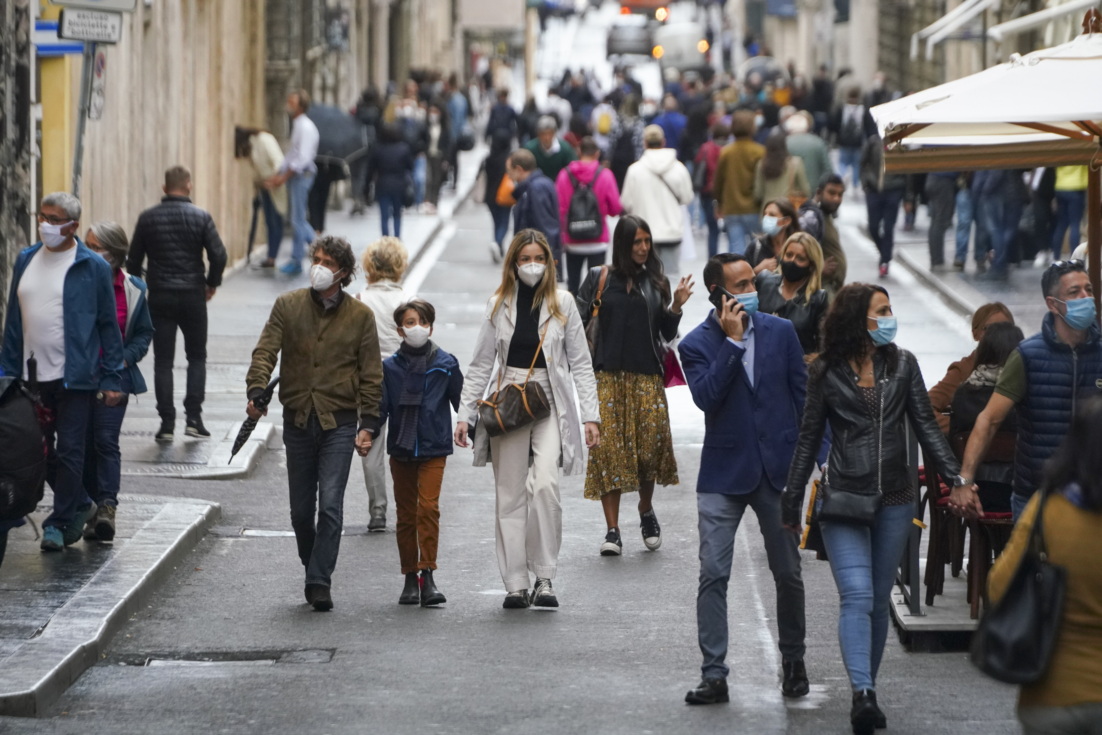 Inquinamento in Italiia e Covid 19 AP Photo/Andrew Medichini