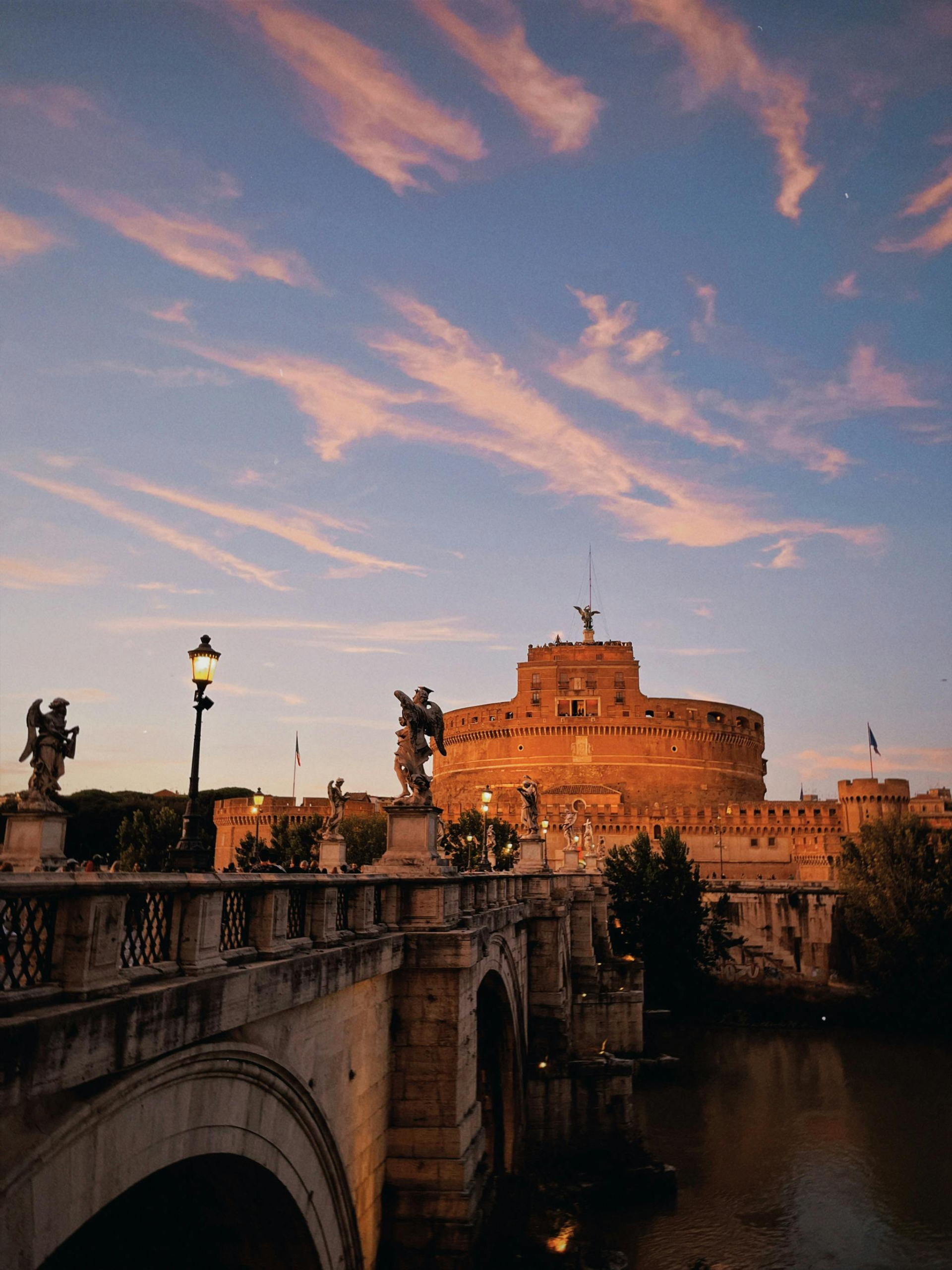 Castel Sant'Angelo di Roma. Foto Pexels