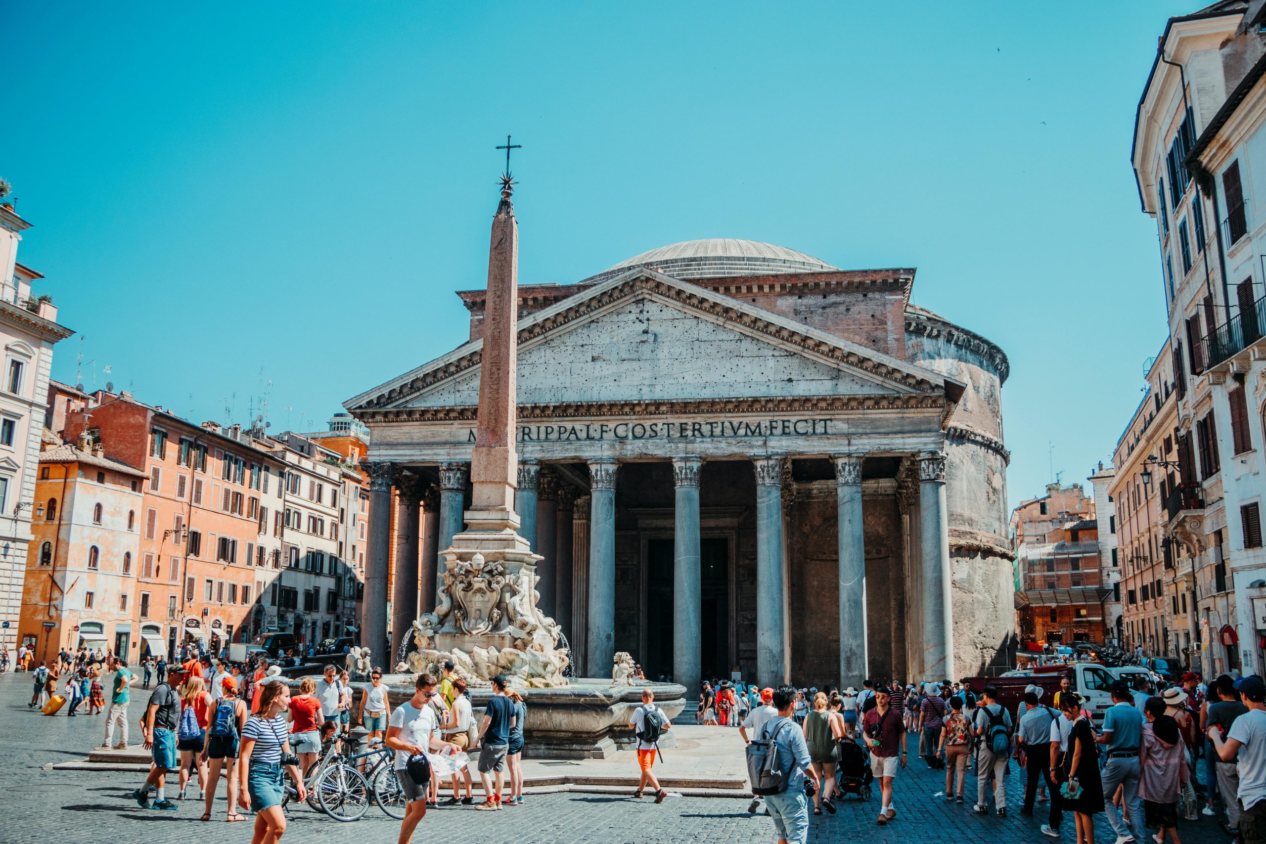 Pantheon di Roma. Foto Pexels