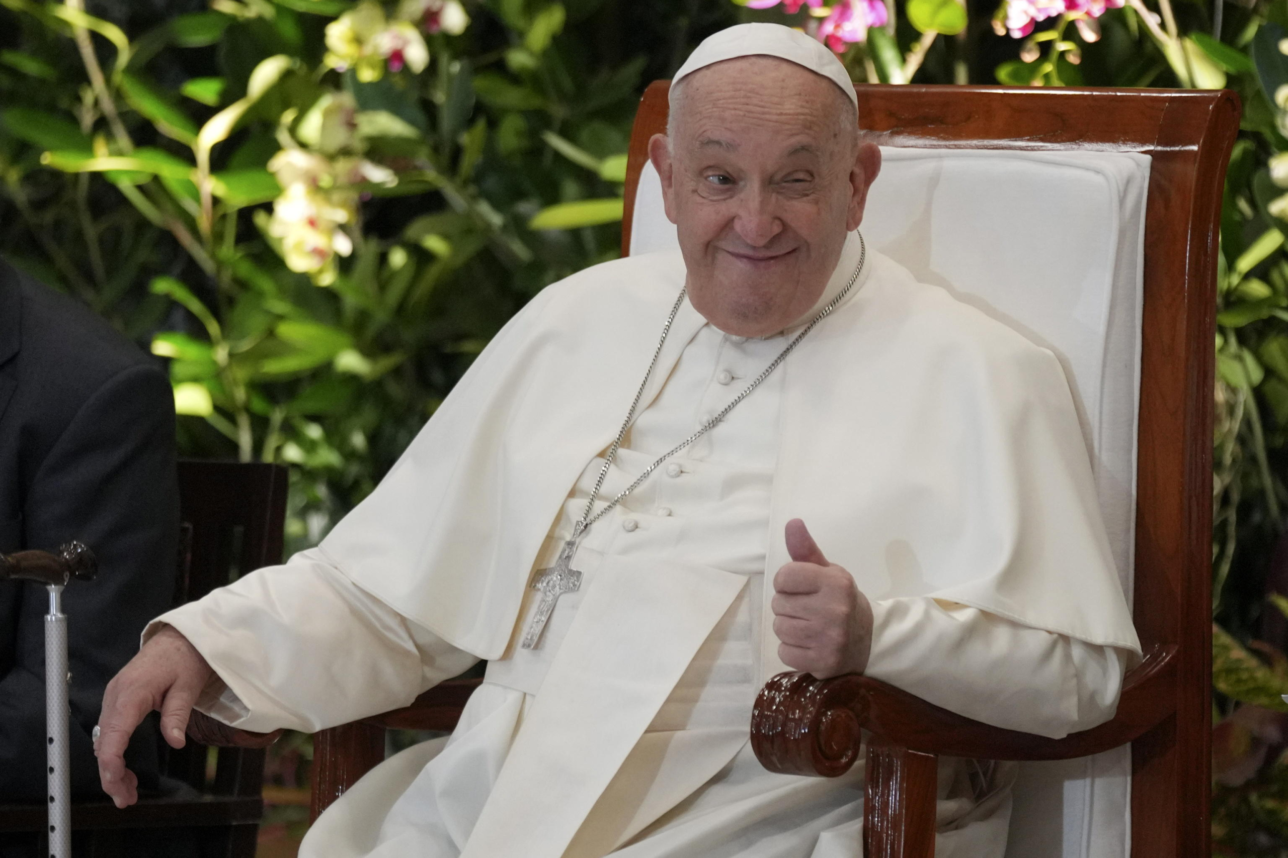 Papa Francesco in Indonesia Foto Ansa, EPA/BAGUS INDAHONO / POOL