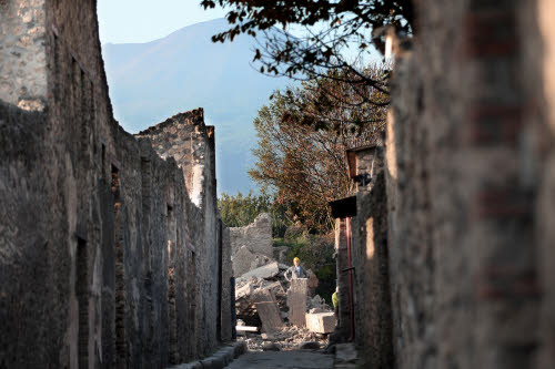 crollo casa dei gladiatori pompei