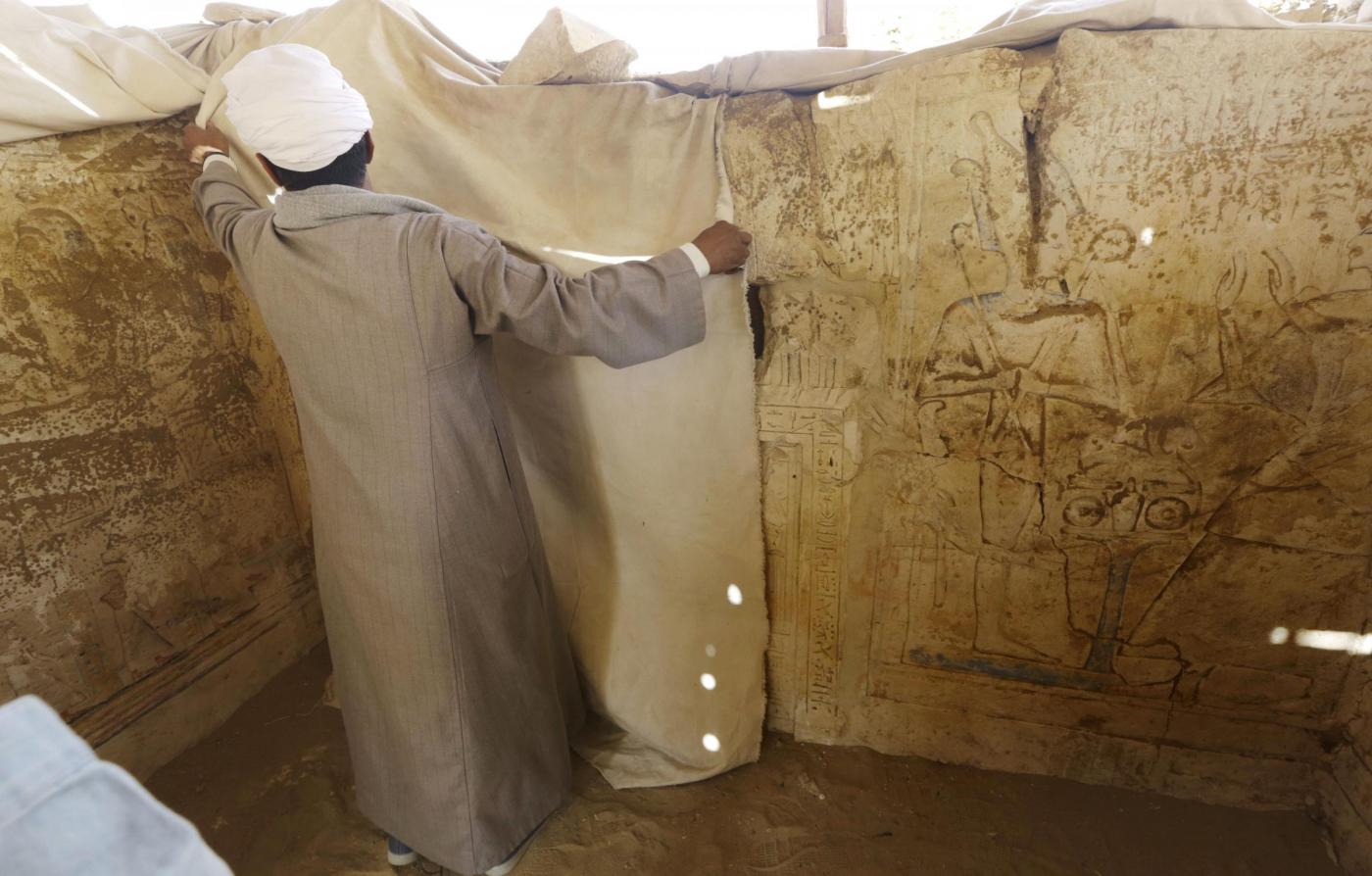 Tomba egiziana scoperta a Saqqara