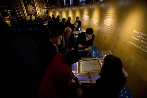 I documenti della Magna Carta