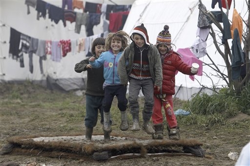 Campi profughi in Grecia