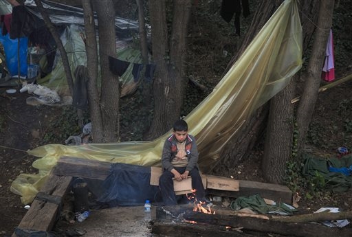 Campi profughi in Grecia