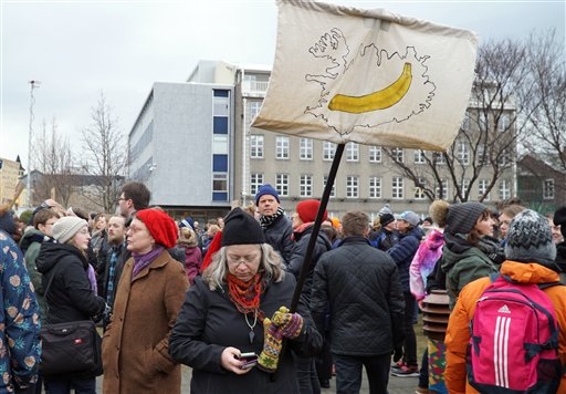 Manifestazioni in Islanda