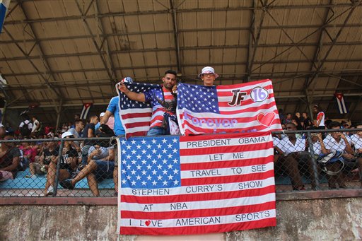 Prima partita di calcio tra Cuba e Usa
