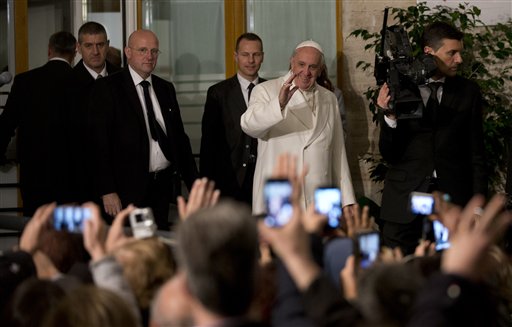 Papa Francesco alla Caritas