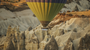 Mongolfiere sulla Cappadocia