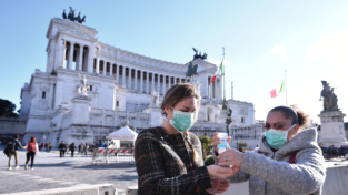 Roma quasi deserta per il pericolo Covid-19