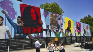 Black Lives Matter: il murales di Los Angeles