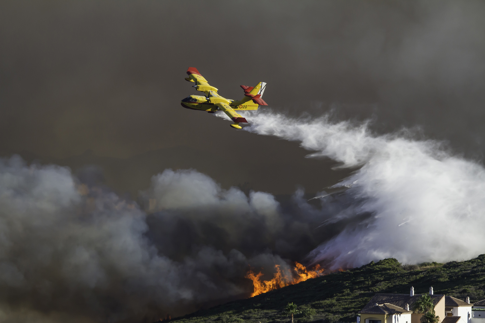 resceu aerei europei contro gli incendi