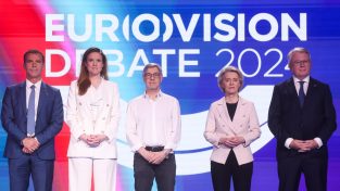 Elezioni, il dibattito tra i candidati alla presidenza della Commissione europea