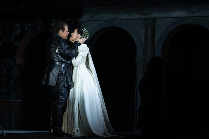 Vittoria Yeo (Desdemona) e Marco Berti (Otello). Ph Fabrizio Sansoni-Opera Roma, 2024