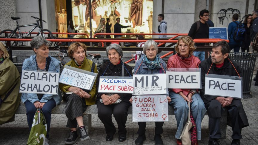 Società italiana e dramma della guerra in Medio Oriente